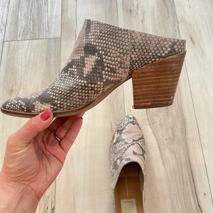 Dolce vita mules size 8